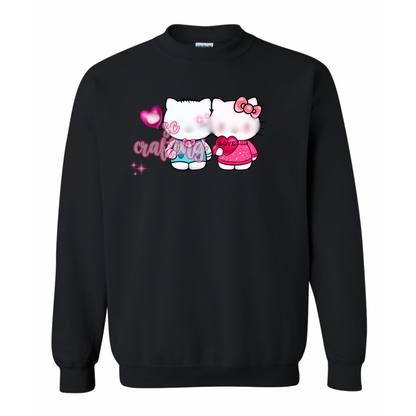 Kitty Couple Crewneck