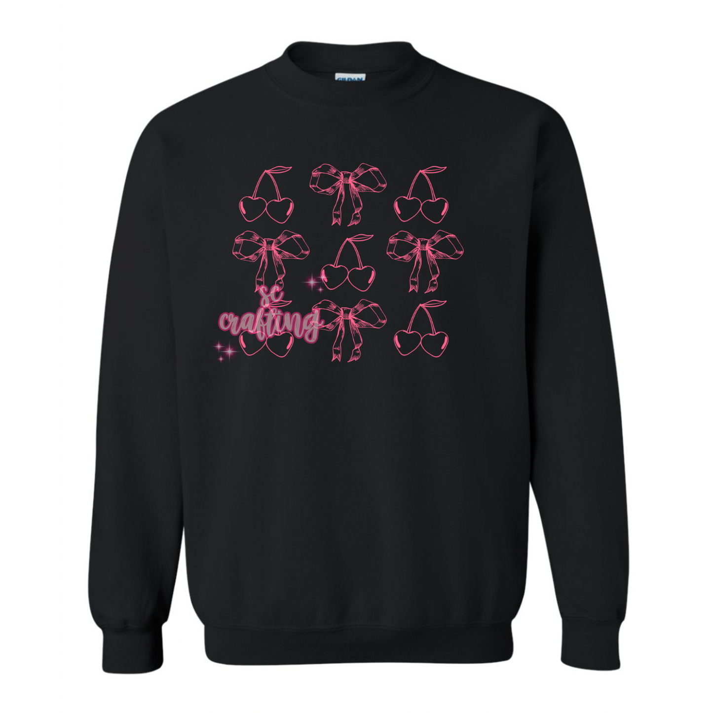 Cherry and Bows Crewneck