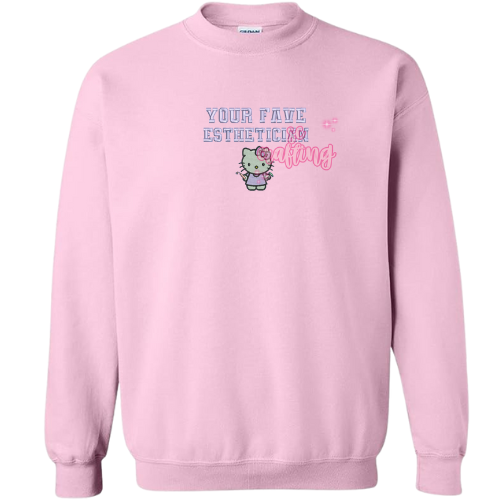 Kitty Esthetician Crewneck