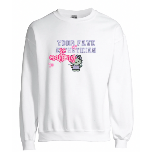 Kitty Esthetician Crewneck