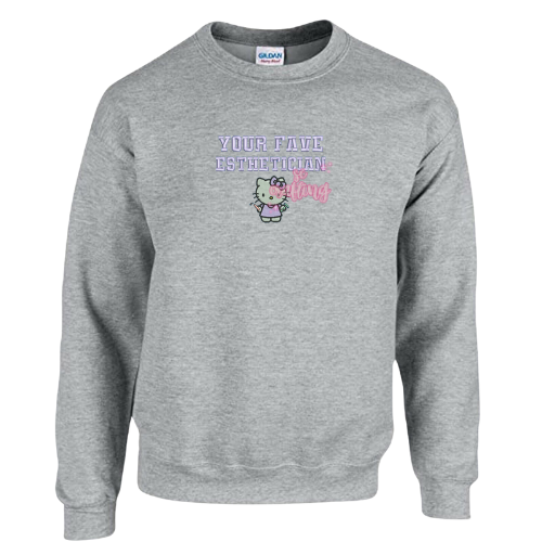 Kitty Esthetician Crewneck