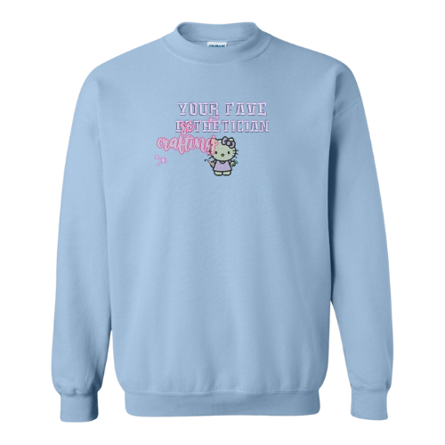 Kitty Esthetician Crewneck