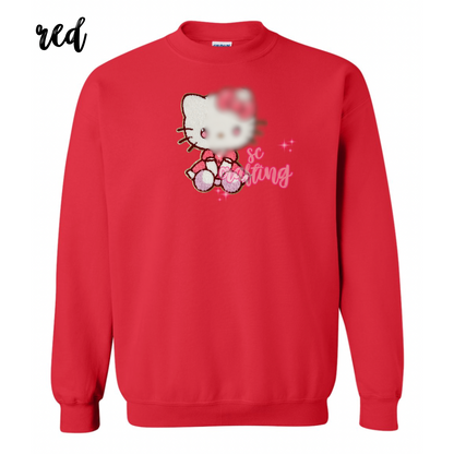 HK Sitting Patch Crewneck
