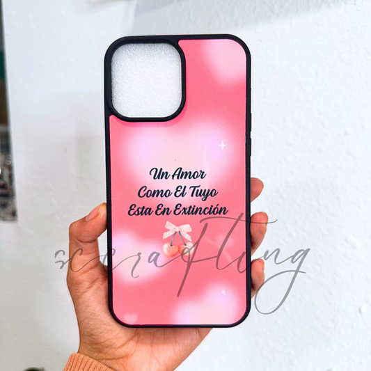 Pink Amor Phone Case