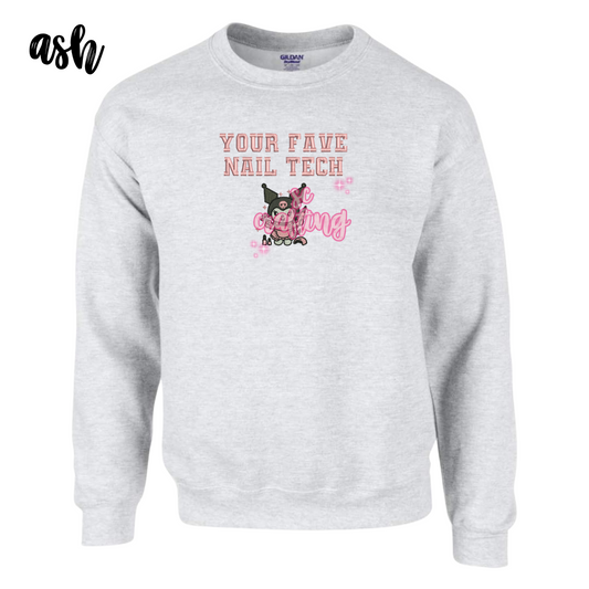 HK Friend Nail Tech Crewneck